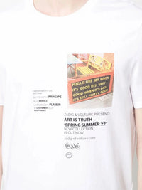 Ted Graphic-Print White T-Shirt