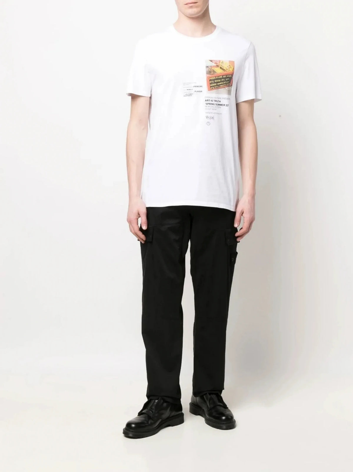 Ted Graphic-Print White T-Shirt