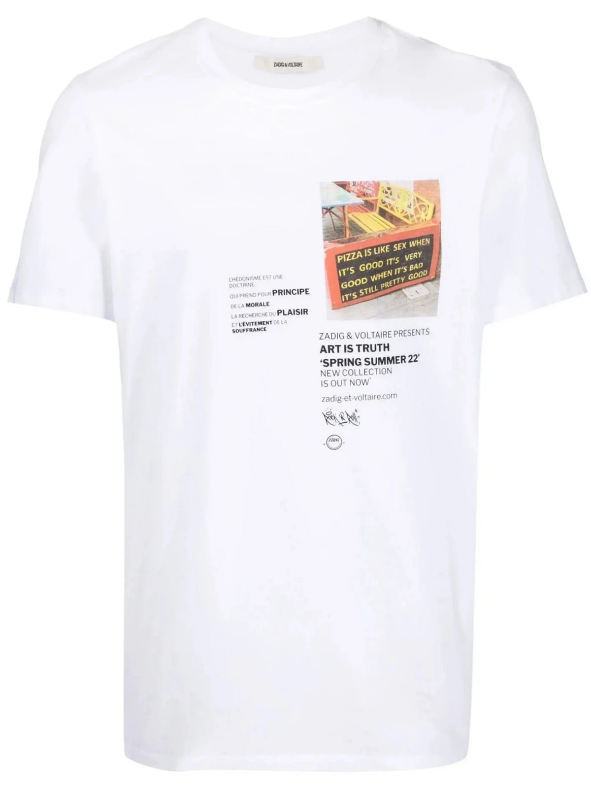 Ted Graphic-Print White T-Shirt