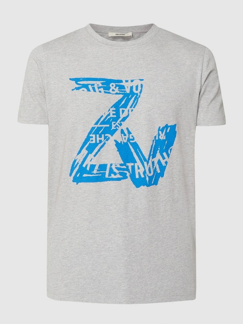 Monogram Heather Grey T-Shirt