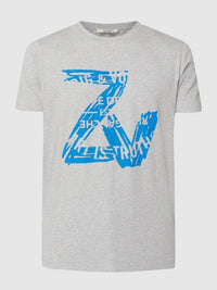 Monogram Heather Grey T-Shirt