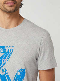 Monogram Heather Grey T-Shirt