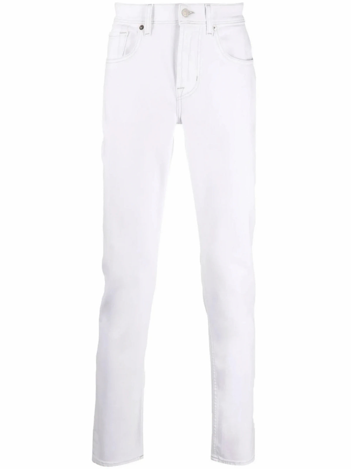 Slimmy Tapered White Jeans