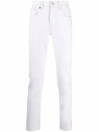 Slimmy Tapered White Jeans