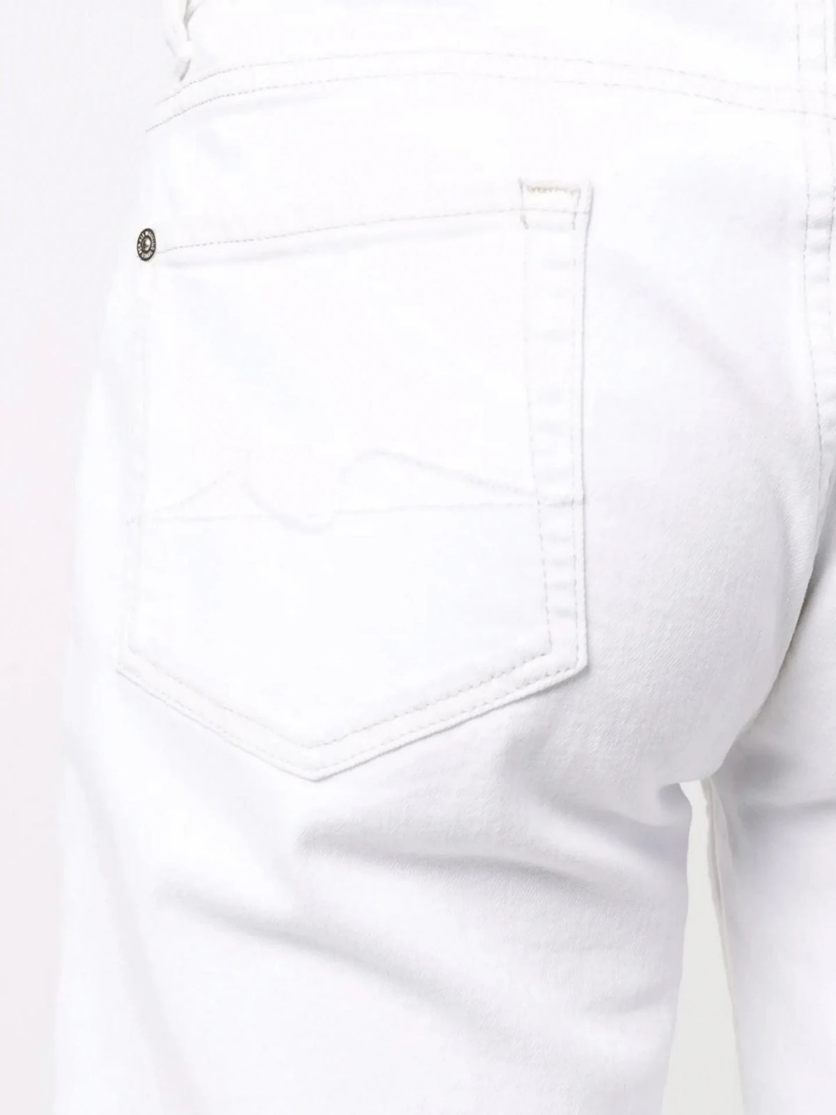 Slimmy Tapered White Jeans