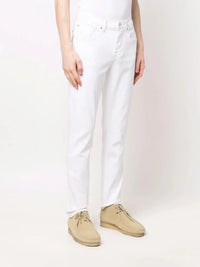 Slimmy Tapered White Jeans
