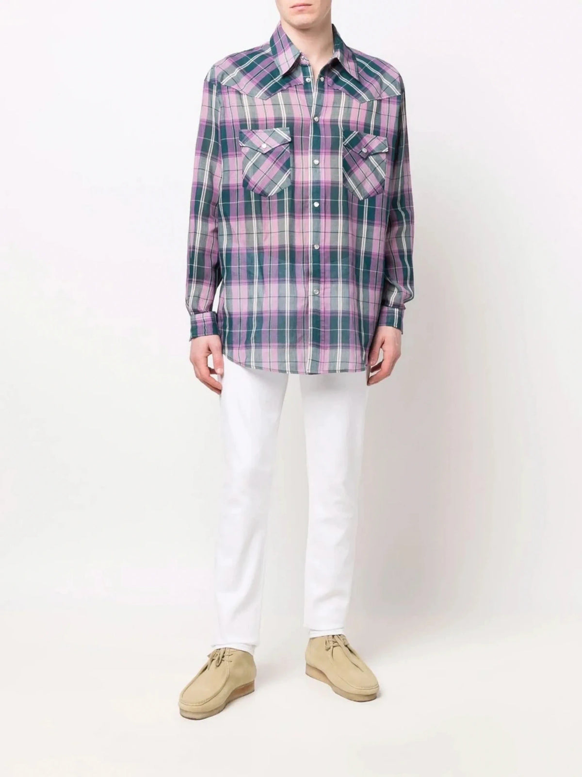 Slimmy Tapered White Jeans