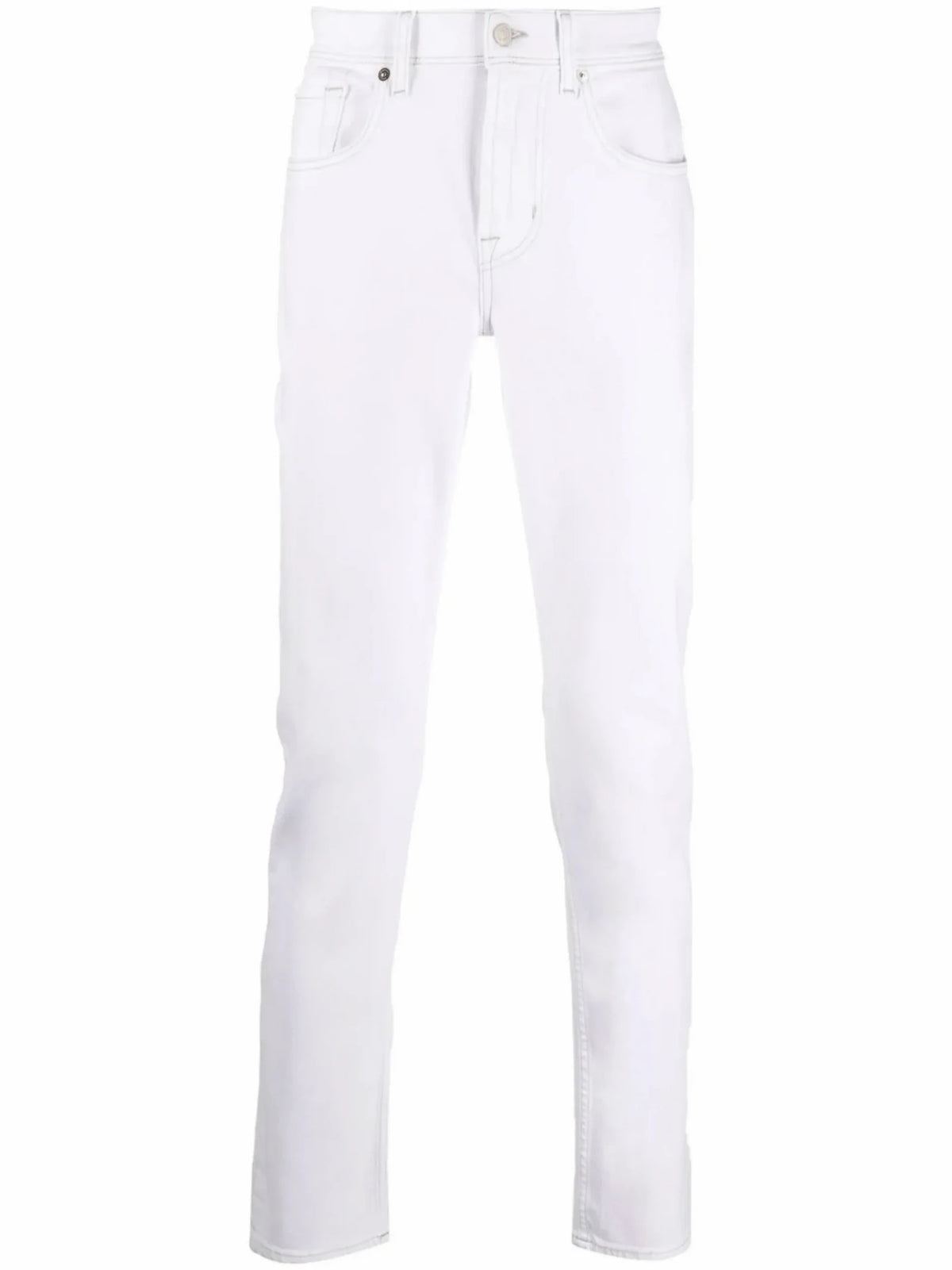 Slimmy Tapered White Jeans