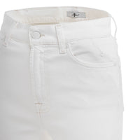 Logan Stovepipe White Jeans