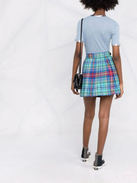 Metallic-Trim Blue T-Shirt