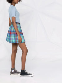 Metallic-Trim Blue T-Shirt