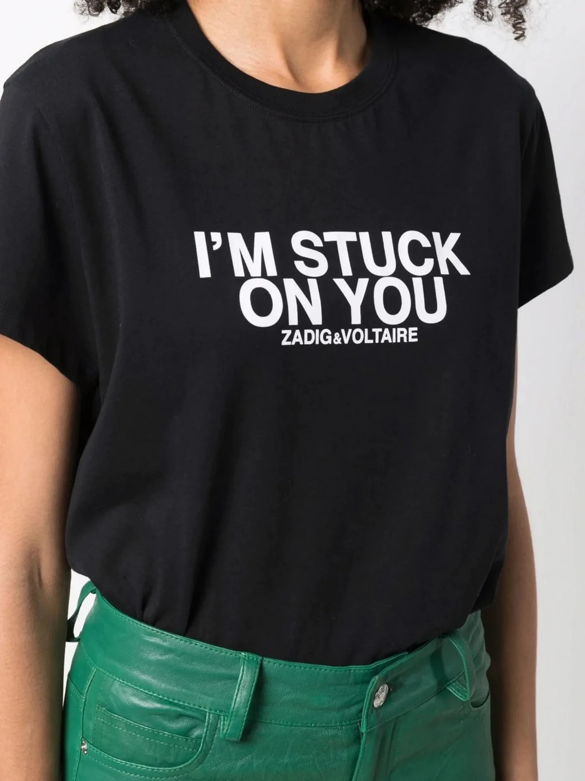 Graphic Print Black T-Shirt