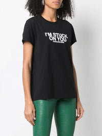 Graphic Print Black T-Shirt