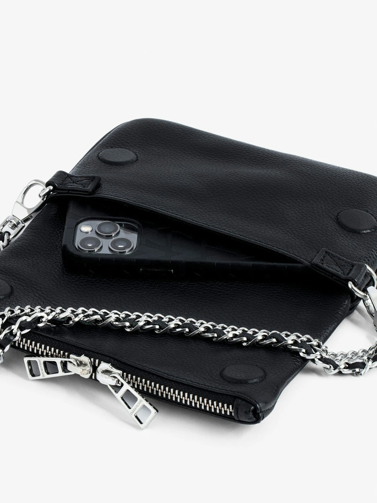Rock Nano Black Clutch
