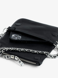 Rock Nano Black Clutch