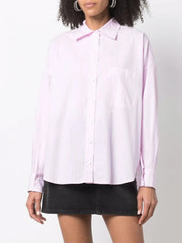 Tamara Pink Striped Blouse
