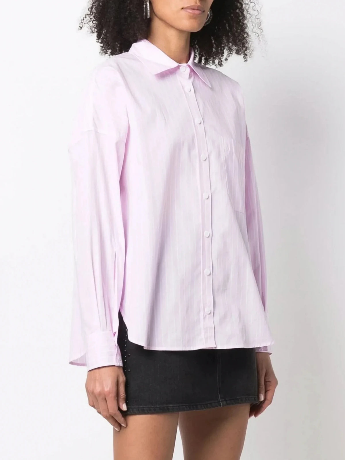 Tamara Pink Striped Blouse