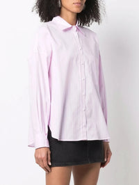 Tamara Pink Striped Blouse