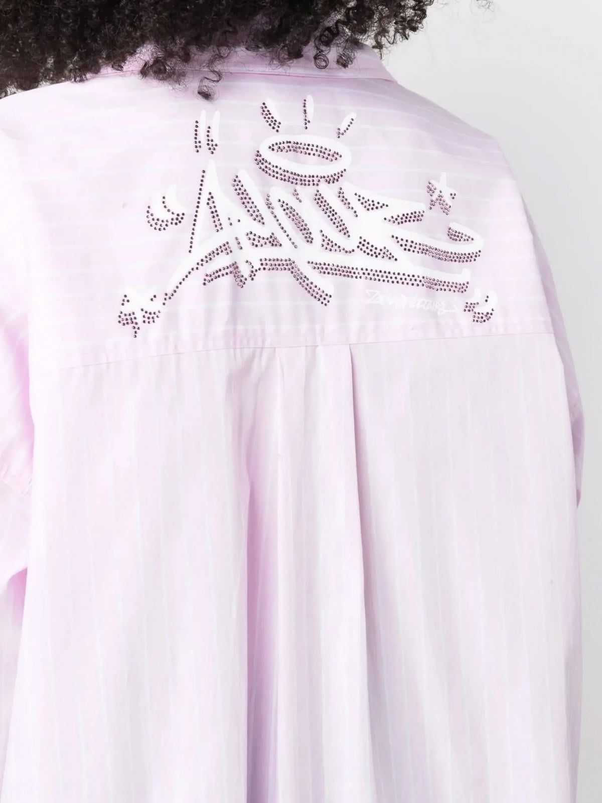 Tamara Pink Striped Blouse