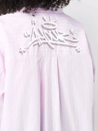 Tamara Pink Striped Blouse