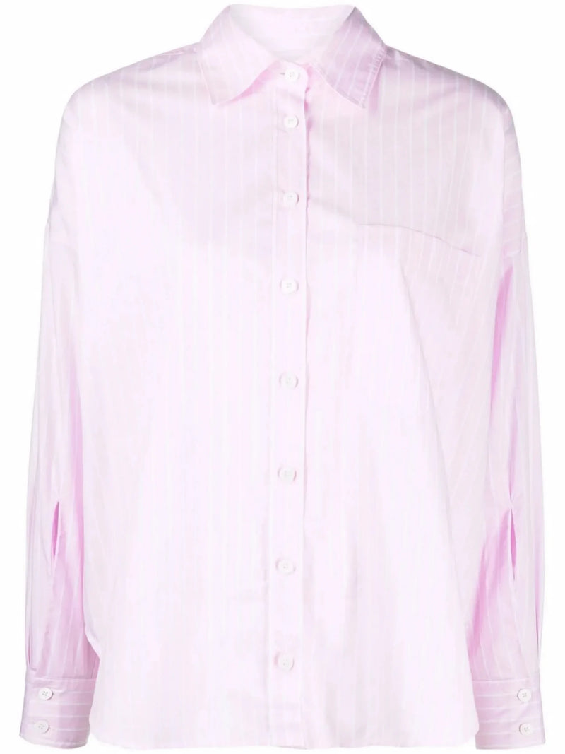 Tamara Pink Striped Blouse