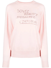 Rhinestone Pink Pullover
