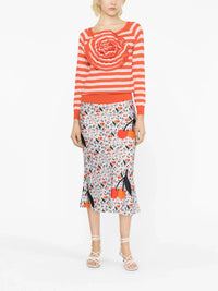 Flower 3D Coral/Baby pink Pullover