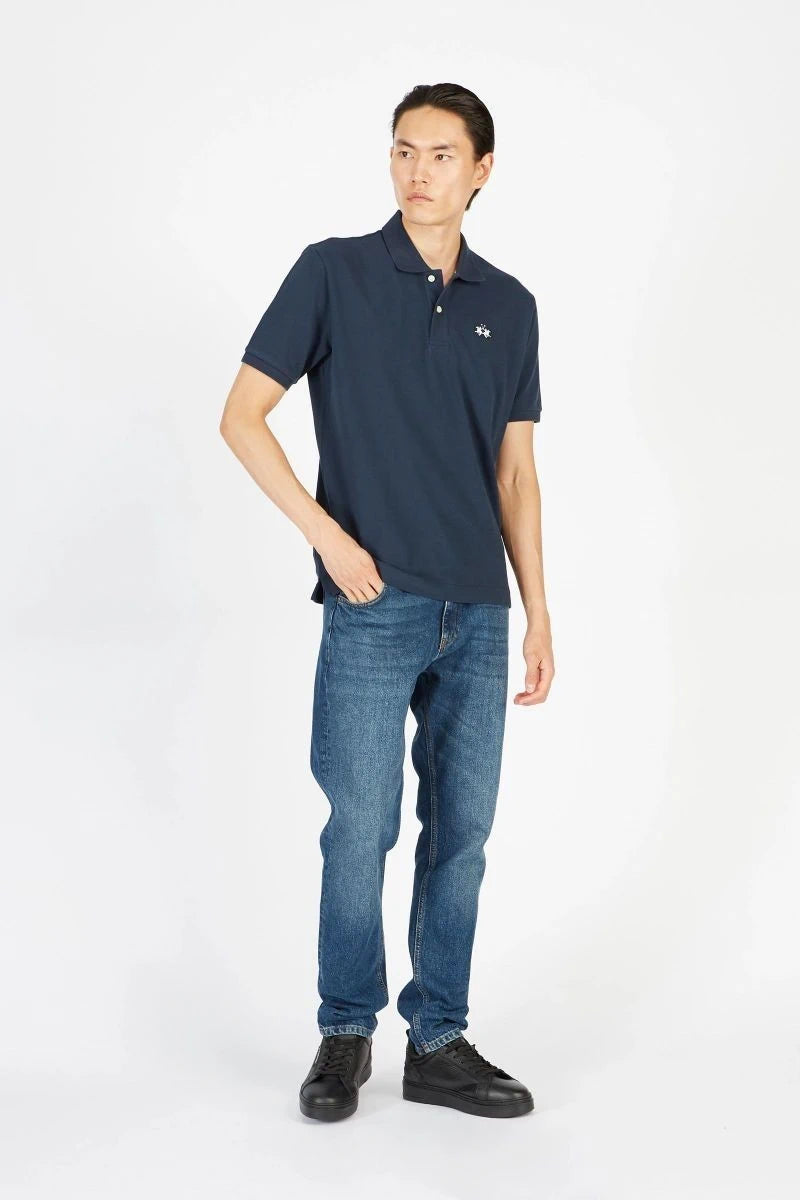 Regular Fit White Polo