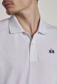 Regular Fit White Polo