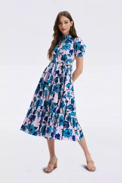 Frankie Multicolour Midi Dress