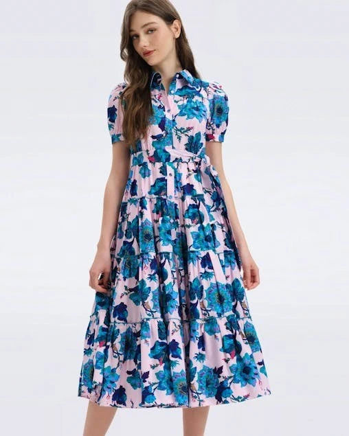 Frankie Multicolour Midi Dress