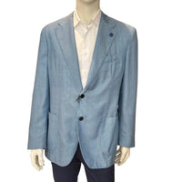 Unlined Light Blue Jacket