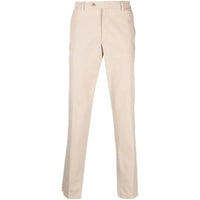 Slim Fit Beige Trousers