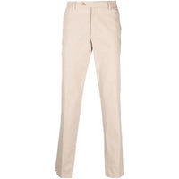 Slim Fit Beige Trousers