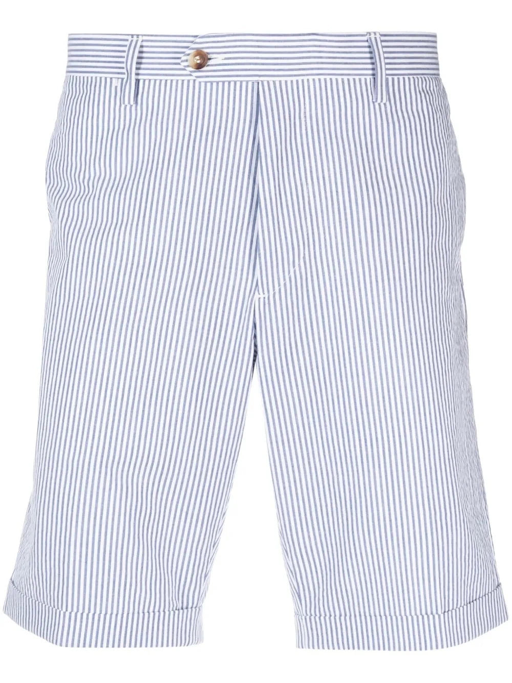 Lardini Striped Blue Bermuda