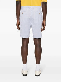 Lardini Striped Blue Bermuda