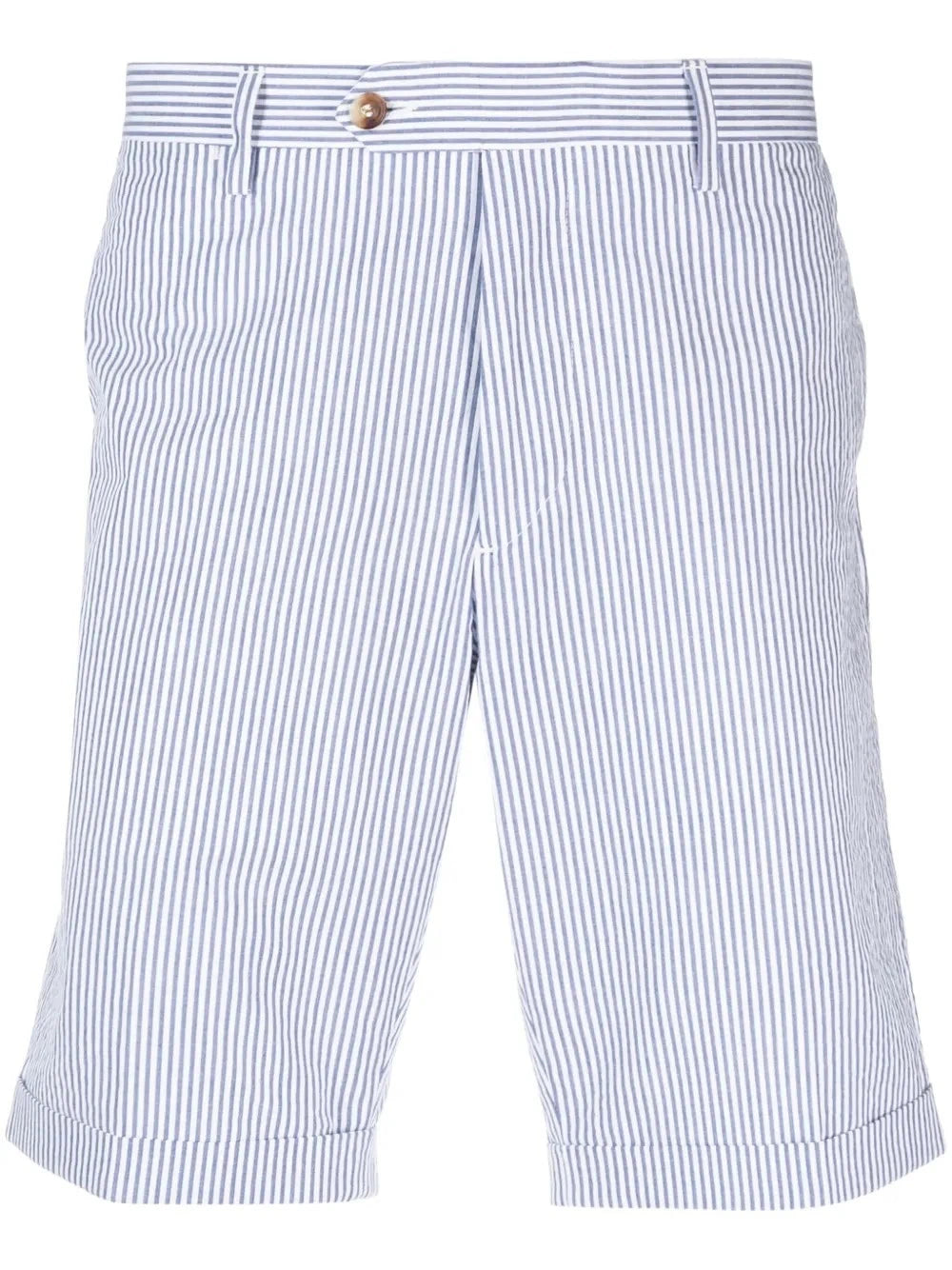 Lardini Striped Blue Bermuda