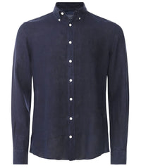 Garment Dyed Navy Shirt