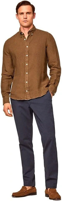 Garment Dyed Navy Shirt