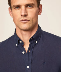 Garment Dyed Navy Shirt