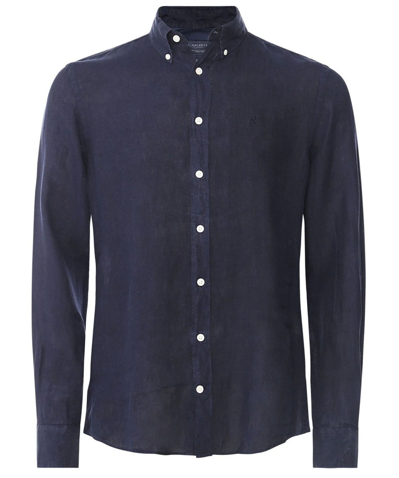 Garment Dyed Navy Shirt