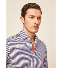 Bold Stripe White/Navy Shirt