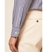 Bold Stripe White/Navy Shirt