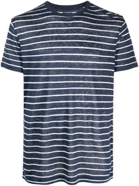 Striped Navy Blue T-Shirt