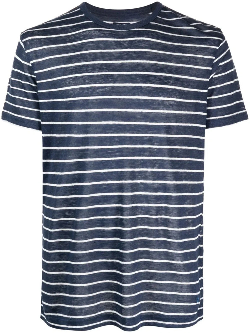 Striped Navy Blue T-Shirt