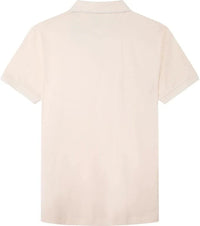 Pima Cotton Beige Polo Shirt
