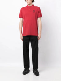 Heritage Logo Red Polo Shirt