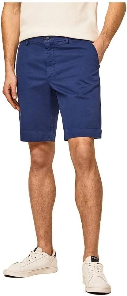 Sanderson Navy Blue Chino Shorts