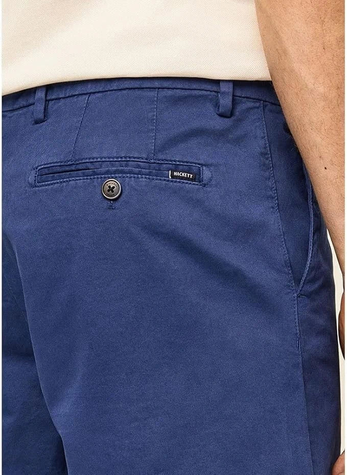 Sanderson Navy Blue Chino Shorts