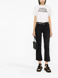 Logo-Print Pink T-Shirt